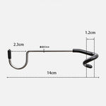 1pcs Aluminum Alloy Outdoor Portable Tent Pole Post Lamp Holder Hook