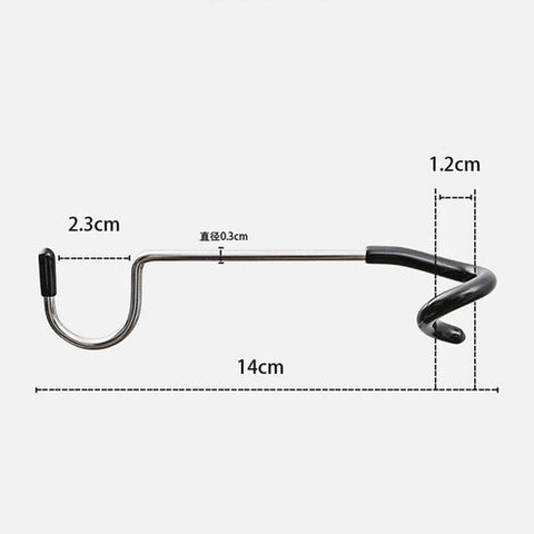 1pcs Aluminum Alloy Outdoor Portable Tent Pole Post Lamp Holder Hook