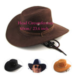 2020 New Arrival Men Women 3 color Large brim hat cowboy hat for man