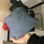 2020 New Unisex Sun Hats Women Summer Bucket Hat Men Pure Color