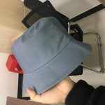 2020 New Unisex Sun Hats Women Summer Bucket Hat Men Pure Color