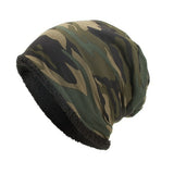 2020 Unisex Beanies Winter Knitted Hat Camouflage Print Cap Hat For