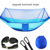 2021 Camping Hammock With Mosquito Net Pop-up Light Portable Outdoor