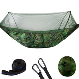 2021 Camping Hammock With Mosquito Net Pop-up Light Portable Outdoor