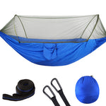 2021 Camping Hammock With Mosquito Net Pop-up Light Portable Outdoor