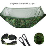 2021 Camping Hammock With Mosquito Net Pop-up Light Portable Outdoor