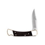 Buck Knives  110 Folding Hunter  Brown  420 HC Stainless Steel  8.63