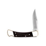 Buck Knives  110 Folding Hunter  Brown  420 HC Stainless Steel  8.63