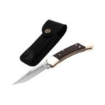 Buck Knives  110 Folding Hunter  Brown  420 HC Stainless Steel  8.63