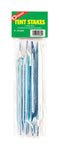 Coghlan's Silver Tent Stakes 9 in. H x 3.500 in. W x 1.250 in. L 4 pk