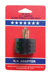 US Hardware  RV Electrical Adapter  1 pk