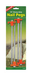 Coghlan's Silver Nail Pegs 13.625 in. H x 4.500 in. W x 10 in. L 4 pk