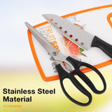 8PCS Outdoor Picnic Cookware Set 201 Stainless Steel Fork Knife