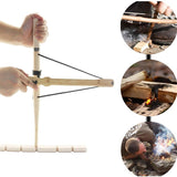 Bow Drill Friction Fire Starter Outdoor Survival Adventure Development
