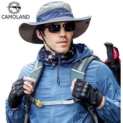CAMOLANAD UPF 50+ Bucket Hats Men Women Sun Hat Outdoor Waterproof