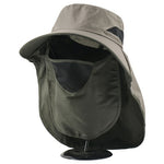 CAMOLAND 2 in 1 Summer UPF 50+ Sun Hats Male Outdoor Breathable Hiking