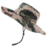 CAMOLAND UPF 50+ Sun Hats Men Long Wide Brim Bucket Hat Outdoor