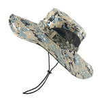 CAMOLAND UPF 50+ Sun Hats Men Long Wide Brim Bucket Hat Outdoor