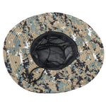 CAMOLAND UPF 50+ Sun Hats Men Long Wide Brim Bucket Hat Outdoor