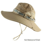 CAMOLAND Waterproof Bucket Hat For Men Women Outdoor Fishing Cap