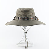 CAMOLAND Waterproof Bucket Hat For Men Women Outdoor Fishing Cap