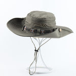 CAMOLAND Waterproof Bucket Hat For Men Women Outdoor Fishing Cap