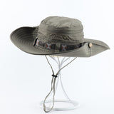 CAMOLAND Waterproof Bucket Hat For Men Women Outdoor Fishing Cap