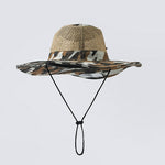 Camouflage Men Women Hats Sun Visor cowboy Summer foldable