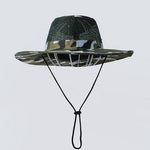 Camouflage Men Women Hats Sun Visor cowboy Summer foldable