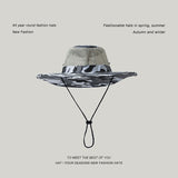 Camouflage Men Women Hats Sun Visor cowboy Summer foldable