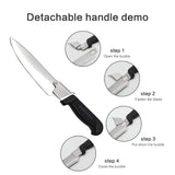 Camping BBQ Cooking Utensils Organizer Travel Set Portable Detachable