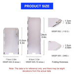 Camping Portable 9/10 Plates Stove Wind Shield Folding Outdoor Picnic