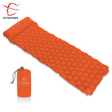 Camping Sleeping Mat Outdoor Camping Pad With Pillow Air Mattress