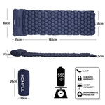 Camping Sleeping Mat Outdoor Camping Pad With Pillow Air Mattress