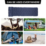Camping Sleeping Mat Outdoor Camping Pad With Pillow Air Mattress