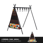 Camping Triangle Shelf Aluminum Alloy Folding Double Layer Large