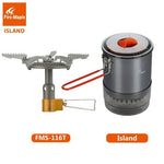Fire Maple Island Steamer Kit Outdoor Cooking Set Windproof Heat
