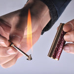 Free Fire Metal Retro Match Lighter Flint Fire Starter Torch Kerosene