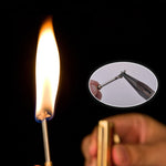Free Fire Metal Retro Match Lighter Flint Fire Starter Torch Kerosene