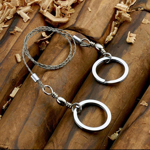 High Quality Stainless Steel Wire Saw Camping Hunting Adventure Scroll