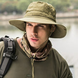 Hirigin Bucket Hat Boonie Hunting Fishing Outdoor Cap Wide Brim