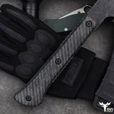 LENGREN DC53 Steel camping hand fire axe Survival tomahawk Outdoor
