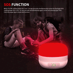 Lv10 Outdoor Led Camping Flashlight 230 Hours Rechargeable Camping