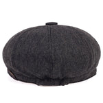 Men Newsboy Hats Peaky Blinders Autumn Vintage Herringbone Octagon Cap