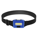 Mini 3w Cob Led Headlight 3 Modes Waterproof Headlamp Head Flashlight