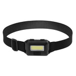 Mini 3w Cob Led Headlight 3 Modes Waterproof Headlamp Head Flashlight