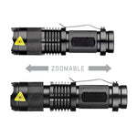 Mini Small Torch Handheld Powerful Led Tacticals Pocket Waterproof