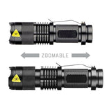 Mini Small Torch Handheld Powerful Led Tacticals Pocket Waterproof