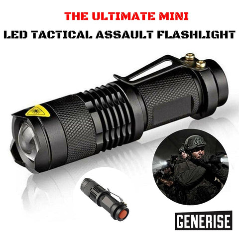 Mini Small Torch Handheld Powerful Led Tacticals Pocket Waterproof