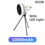 Multifunction Portable Electric Camping Fan Rechargeable Desktop